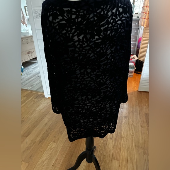 Velvet burnout tunic Eileen Fischer - Picture 3 of 5